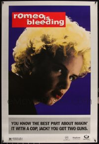 6d0922 LOT OF 10 UNFOLDED SINGLE-SIDED 27X40 ROMEO IS BLEEDING LEWIS STYLE TEASER ONE-SHEETS 1994