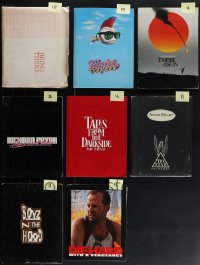 6d0169 LOT OF 8 1970s-1990s PRESSKITS 1970s-1990s containing a total of 62 8x10 stills in all!