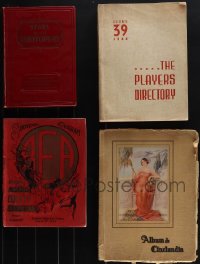 6d0179 LOT OF 4 BOOKS & MAGAZINES 1920s-1940s filled with great images & information!