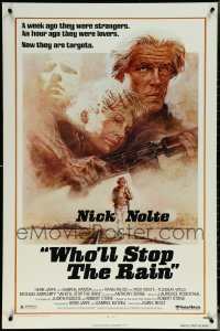 6d0882 LOT OF 14 UNFOLDED SINGLE-SIDED WHO'LL STOP THE RAIN ONE-SHEETS 1978 Nick Nolte,Tuesday Weld