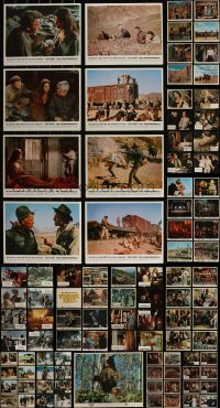 6d0533 LOT OF 113 ENGLISH FRONT OF HOUSE LOBBY CARDS 1960s-1970s complete & incomplete sets!