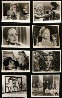 6d0512 LOT OF 11 CATHERINE DENEUVE 8X10 STILLS 1960s-1970s great scenes & portraits from her movies!
