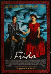 6d0886 LOT OF 14 UNFOLDED SINGLE-SIDED 27X40 FRIDA ONE-SHEETS 2002 Salma Hayek as Kahlo!