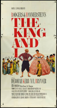 6f0357 KING & I 3sh R1965 Deborah Kerr & Yul Brynner in Rodgers & Hammerstein's classic musical!