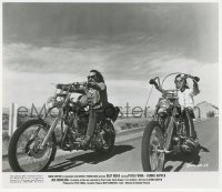 6f1497 EASY RIDER 8x9.5 still 1969 classic image of Peter Fonda & Dennis Hopper on motorcycles!