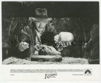 6f1545 RAIDERS OF THE LOST ARK 8x9.75 still 1981 iconic scene of Harrison Ford stealing the idol!