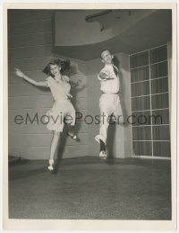 6f1565 YOU WERE NEVER LOVELIER deluxe 8x10.5 still 1942 sexy Rita Hayworth & Fred Astaire dancing!