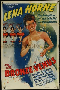 6f0795 BRONZE VENUS 1sh 1940s The Duke is Tops, great art of beautiful Lena Horne!