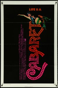 6f0797 CABARET 1sh 1972 Liza Minnelli in Nazi Germany, directed by Bob Fosse, Joseph Caroff art!