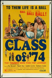 6f0812 CLASS OF '74 1sh 1972 to them life is a ball after BALL, they taught more than they learned!