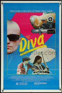 6f0853 DIVA 1sh 1982 Jean Jacques Beineix, Frederic Andrei, a new kind of French New Wave!