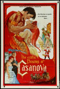 6f0885 EXOTIC DREAMS OF CASANOVA 1sh 1971 the hilarious escapades of an infamous lover!