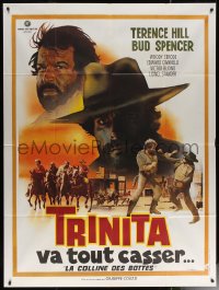 6f0032 BOOT HILL French 1p R1970s Marty spaghetti western art of Terence Hill & Spencer, ultra rare!