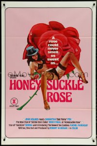 6f0972 HONEYSUCKLE ROSE 1sh 1979 Roberta Findlay directed, super-sexy artwork of Rikki O'Neal!