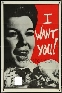 6f0989 I WANT YOU 1sh 1969 ripped brutally from the tortured realities of twisted lives, rare!