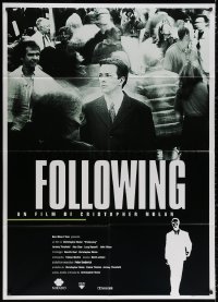 6f0135 FOLLOWING Italian 1p 2000 early B&W Christopher Nolan film, Jeremy Theobald!