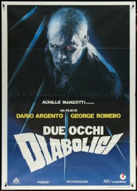 6f0163 TWO EVIL EYES Italian 1p 1990 Dario Argento & George Romero's Due occhi diabolici, Sciotti!