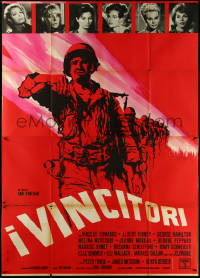6f0216 VICTORS Italian 2p 1964 Vince Edwards, Moreau, Mercouri, top female cast & art, ultra rare!