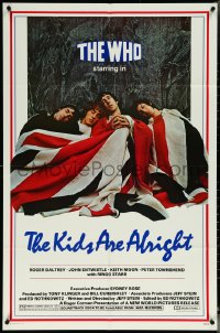 6f1016 KIDS ARE ALRIGHT 1sh 1979 Jeff Stein, Roger Daltrey, Peter Townshend, The Who, rock & roll!