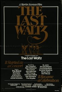6f1026 LAST WALTZ 1sh 1978 Martin Scorsese, it started as a rock concert & became a celebration!