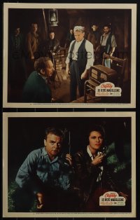 6f0683 13 RUE MADELEINE 2 LCs 1946 James Cagney with Sam Jaffe and men w/ guns in WWII, Annabella!