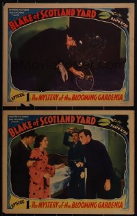 6f0692 BLAKE OF SCOTLAND YARD 2 chapter 1 LCs 1937 Byrd serial, The Mystery of the Blooming Gardenia!