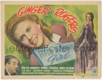 6f0411 FIFTH AVENUE GIRL TC 1939 beautiful Ginger Rogers full-length & close up + Walter Connolly!