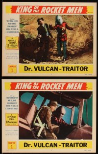 6f0710 KING OF THE ROCKET MEN 2 chapter 1 LCs R1956 Coffin & cast, Dr. Vulcan - Traitor!