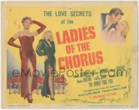6f0416 LADIES OF THE CHORUS TC 1948 the love secrets of Marilyn Monroe at the start of her career!