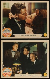 6f0718 REUNION IN FRANCE 2 LCs 1942 Joan Crawford with Philip Dorn & Nazis, directed by Jules Dassin!