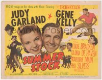 6f0425 SUMMER STOCK TC 1950 headshots of Judy Garland & Gene Kelly + dancing full-length!