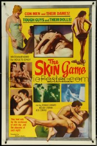 6f1226 SKIN GAME 1sh 1965 a tale of con men and their dames, hot cars, cold cash & easy women!