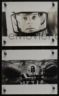 6f1649 2001: A SPACE ODYSSEY 3 8x10 stills 1968 Stanley Kubrick, cool images in Cinerama format!