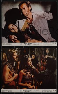 6f1611 BENEATH THE PLANET OF THE APES 8 color 8x10 stills 1970 Charlton Heston, Franciscus, Harrison!