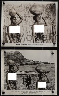 6f1650 DARK VENTURE 3 8x10 stills 1956 topless natives in each still in the heart of Africa!