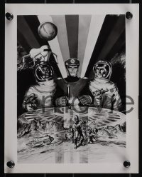 6f1647 REVENGE OF THE MYSTERONS FROM MARS 4 8x10 stills 1981 marionette puppet sci-fi, ultra rare!