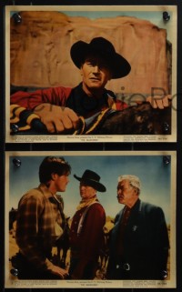 6f1623 SEARCHERS 7 color 8x10 stills 1956 John Ford, great images of John Wayne, Hunter & Miles!