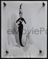 6f1653 UNSINKABLE MOLLY BROWN 3 8x10 stills 1964 great images of Morton Haack costume art!