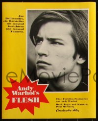 6f0320 ANDY WARHOL'S FLESH 10 German LCs 1970 can barechested Joe Dallesandro be TOO attractive!