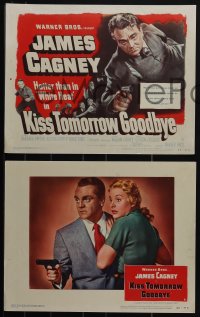 6f0590 KISS TOMORROW GOODBYE 8 LCs 1950 James Cagney hotter than he was in White Heat, complete set!