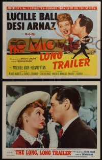 6f0595 LONG, LONG TRAILER 8 LCs 1954 great images of Lucy Ball & Desi Arnaz, America's #1 favorites!