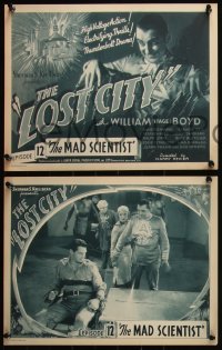 6f0596 LOST CITY 8 chapter 12 LCs 1935 cool high-voltage jungle sci-fi serial, The Mad Scientist!