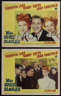 6f0600 MISS SUSIE SLAGLE'S 8 LCs 1946 Joan Caulfield, Sonny Tufts, Lillian Gish, sexy Veronia Lake!