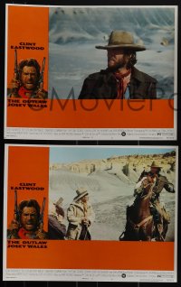 6f0605 OUTLAW JOSEY WALES 8 LCs 1976 Clint Eastwood is an army of one, Sondra Locke, cool images!