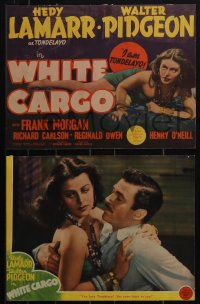 6f0644 WHITE CARGO 7 LCs 1942 sexy Hedy Lamarr plays the tropical beauty Tondelayo, great images!