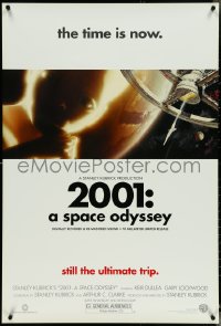 6g0746 2001: A SPACE ODYSSEY DS 1sh R2000 Stanley Kubrick, star child & art of space wheel!