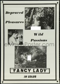 6g0121 FANCY LADY 1sh 1971 Nick Millard, Uschi Digard, pleasures & wild passions, sexy, rare!