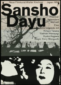 6g0707 SANSHO THE BAILIFF German 1962 Mizoguchi's Sansho dayu, completely different and ultra rare!
