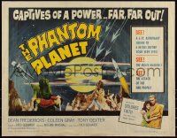 6g0481 PHANTOM PLANET 1/2sh 1962 science shocker of the space age, wacky monster holding sexy girl!
