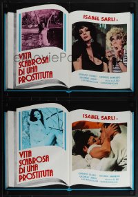 6g0357 INTIMACIES OF A PROSTITUTE 8 Italian 19x26 pbustas 1979 sexy Isabel Sarli!